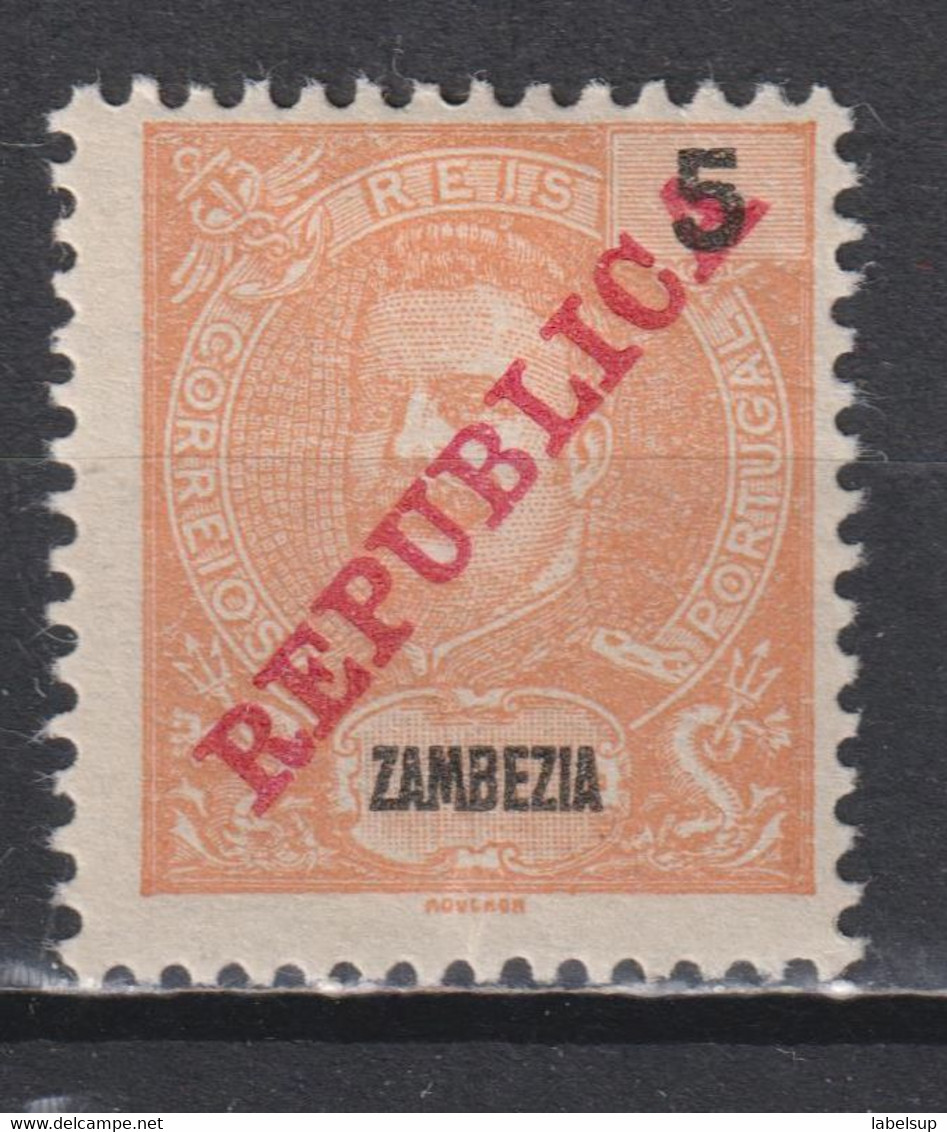 Timbre Neuf* Du Zambèze De 1911 N°56 MH - Zambezië