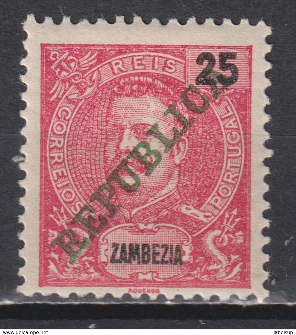 Timbre Neuf* Du Zambèze De 1911 N°60 MH - Zambezia