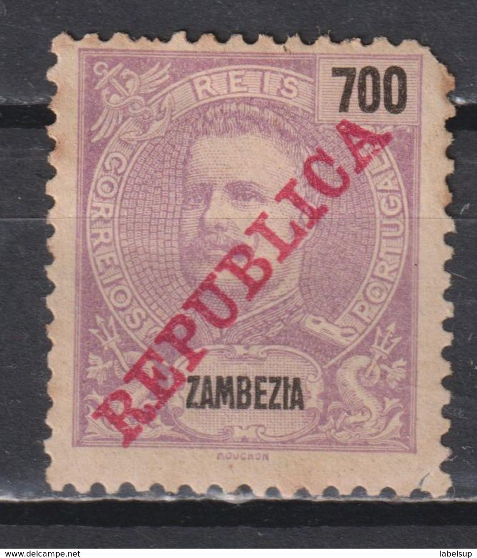 Timbre Neuf* Du Zambèze De 1911 N°69 MH - Zambèze