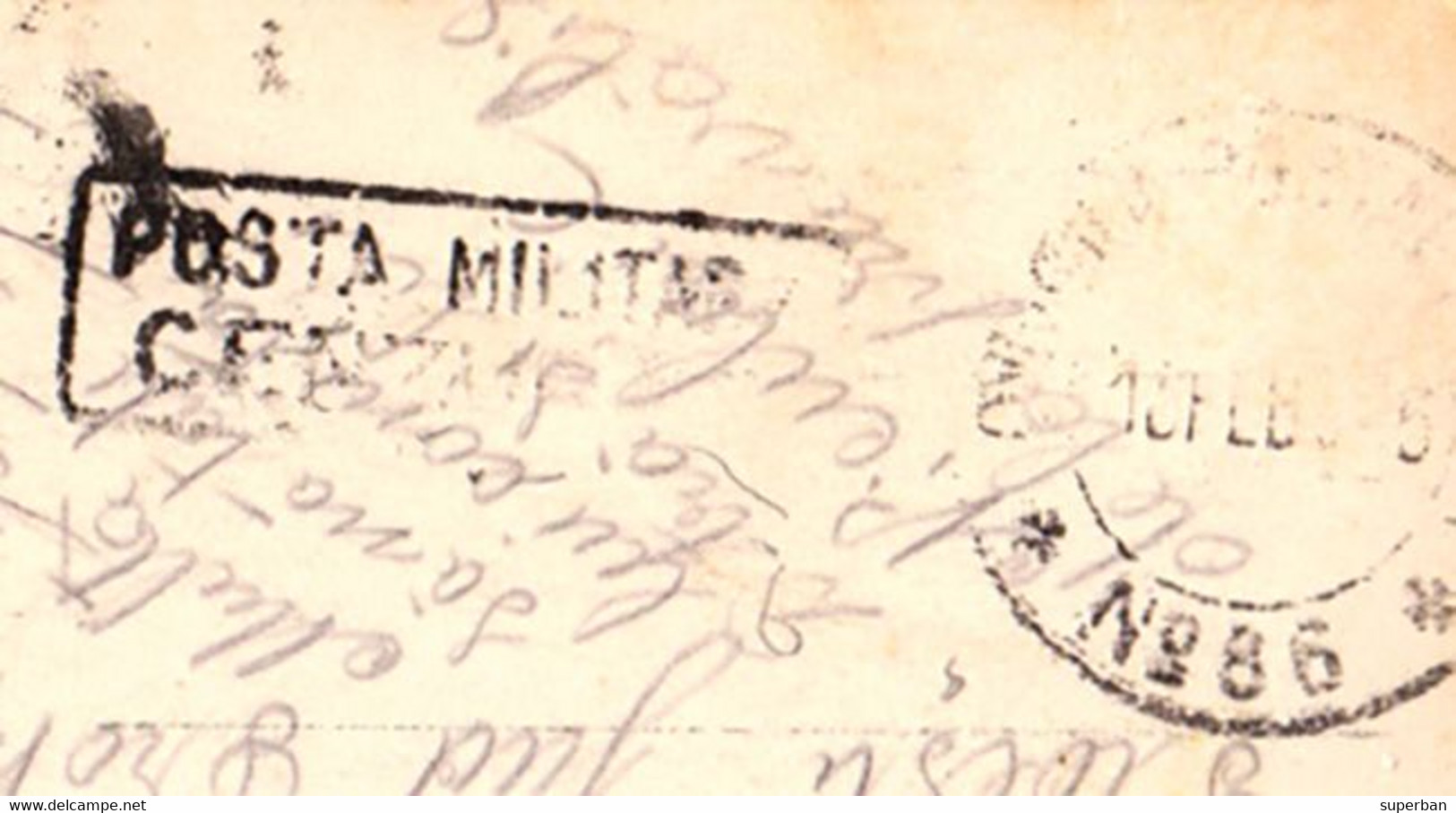 ROMANIA - WW II : POSTCARD MAILED In FEBRUARY 1945 From THE BATTLEFIELD [ SLAVOŠOVCE ] By ROMANIAN MILITARY POST (al190) - 2de Wereldoorlog (Brieven)