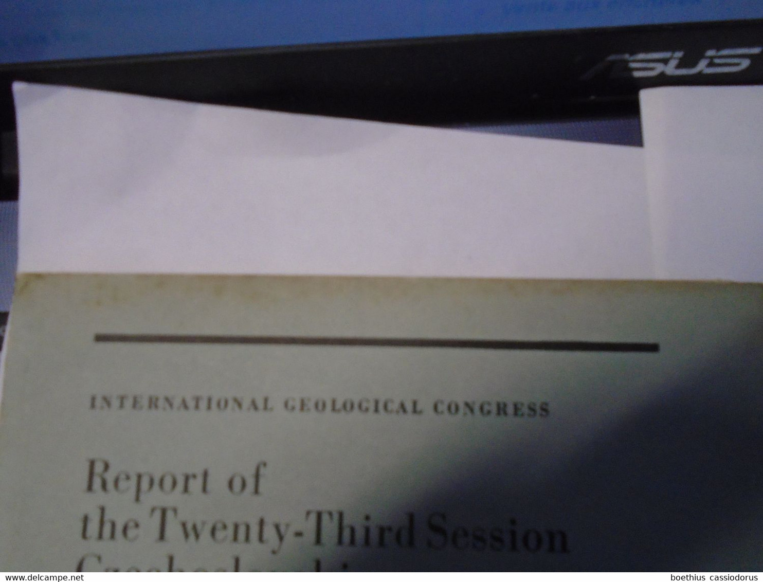 GEOLOGICAL RESULTS OF APPLIED GEOPHYSICS INTERNATIONAL CONGRESS REPORT OF THE TWENTY-THIRD SESSION CZECHOSLOVAKIA 1968