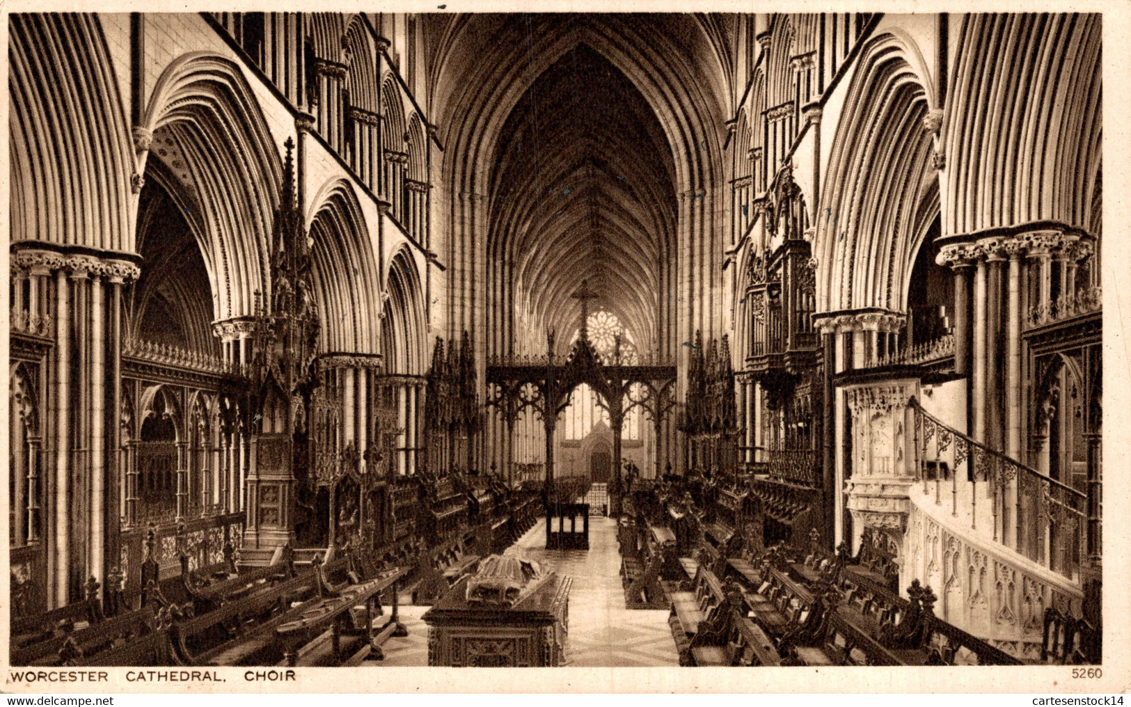 N°36593 Z -cpa Worcester Cathedral -choir- - Worcester