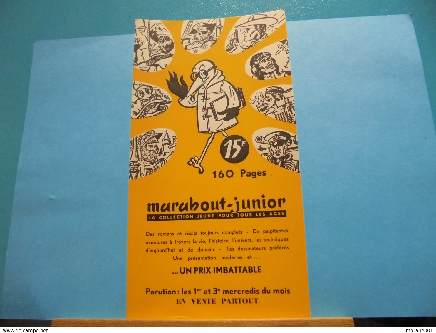 Buvard  Marabout -Junior La Collection De  Bob Morane - Marabout Junior