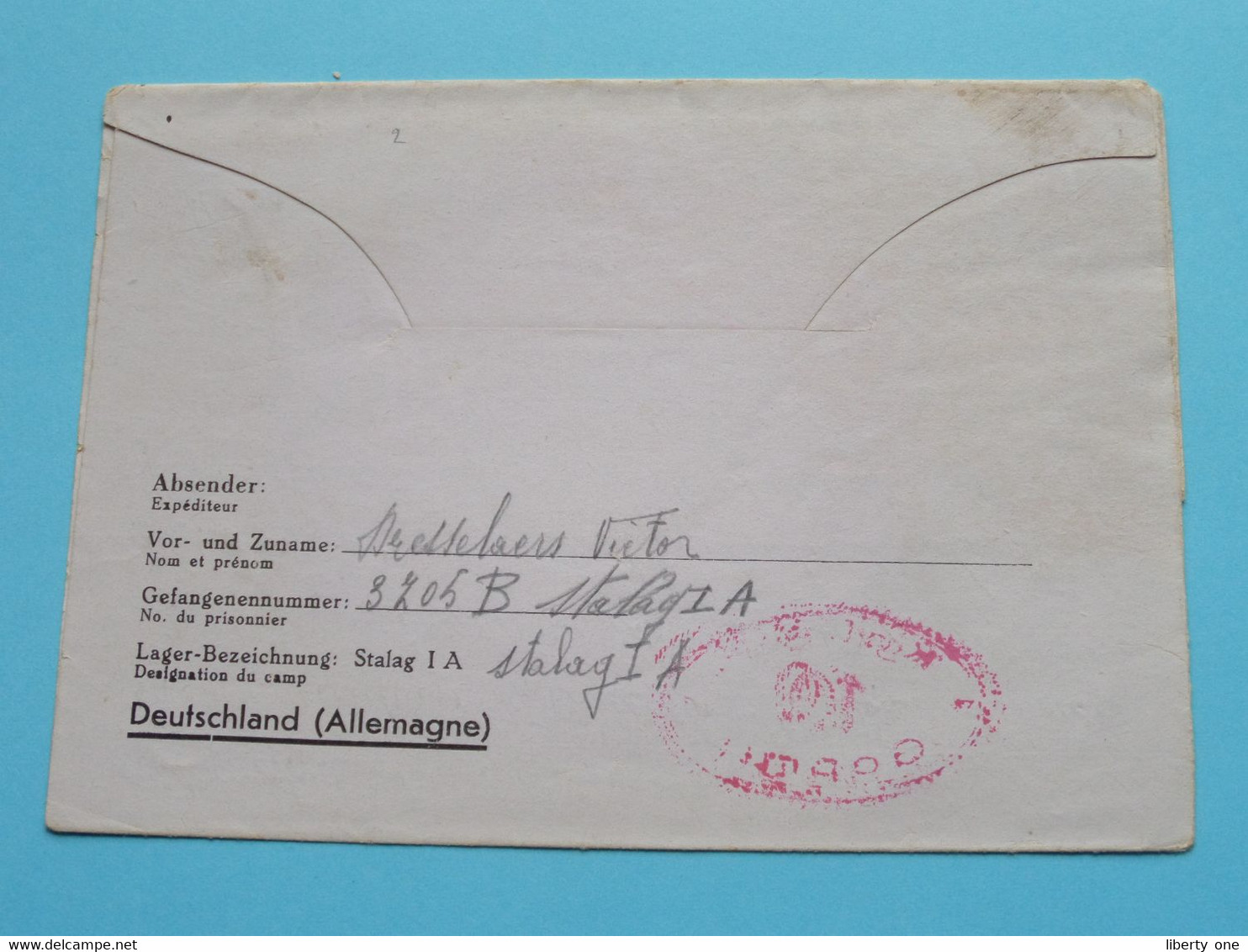 KRIEGSGEFANGENENPOST ( Correspondance De GUERRE ) Kgf B.P. 10 Geprüft / Kamp STALAG ( Voir See > SCANS ) ! - Documentos