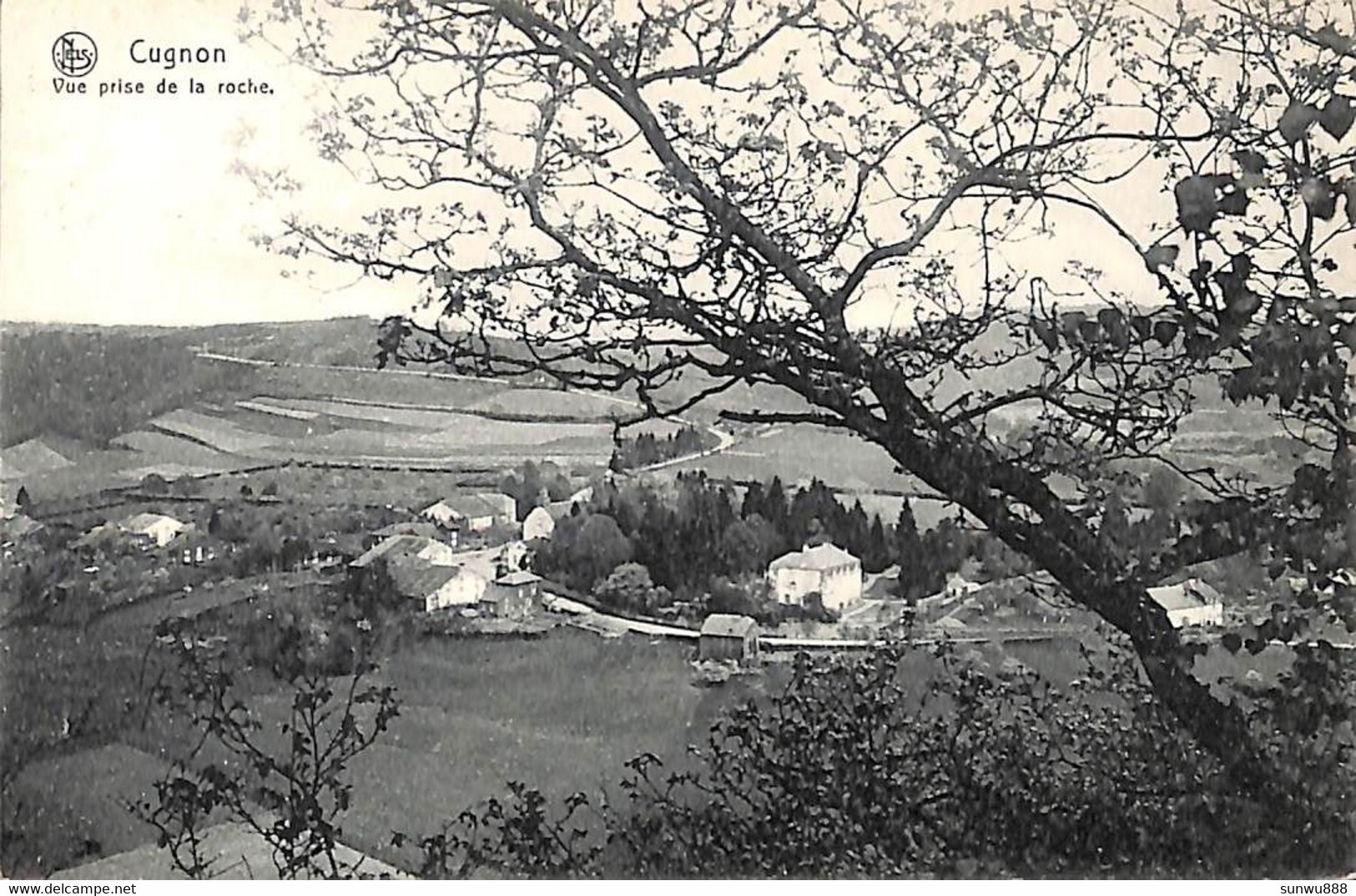 Cugnon - Vue Prise De La Roche (Nels 1911 Edit. A Et L Delogne) - Bertrix