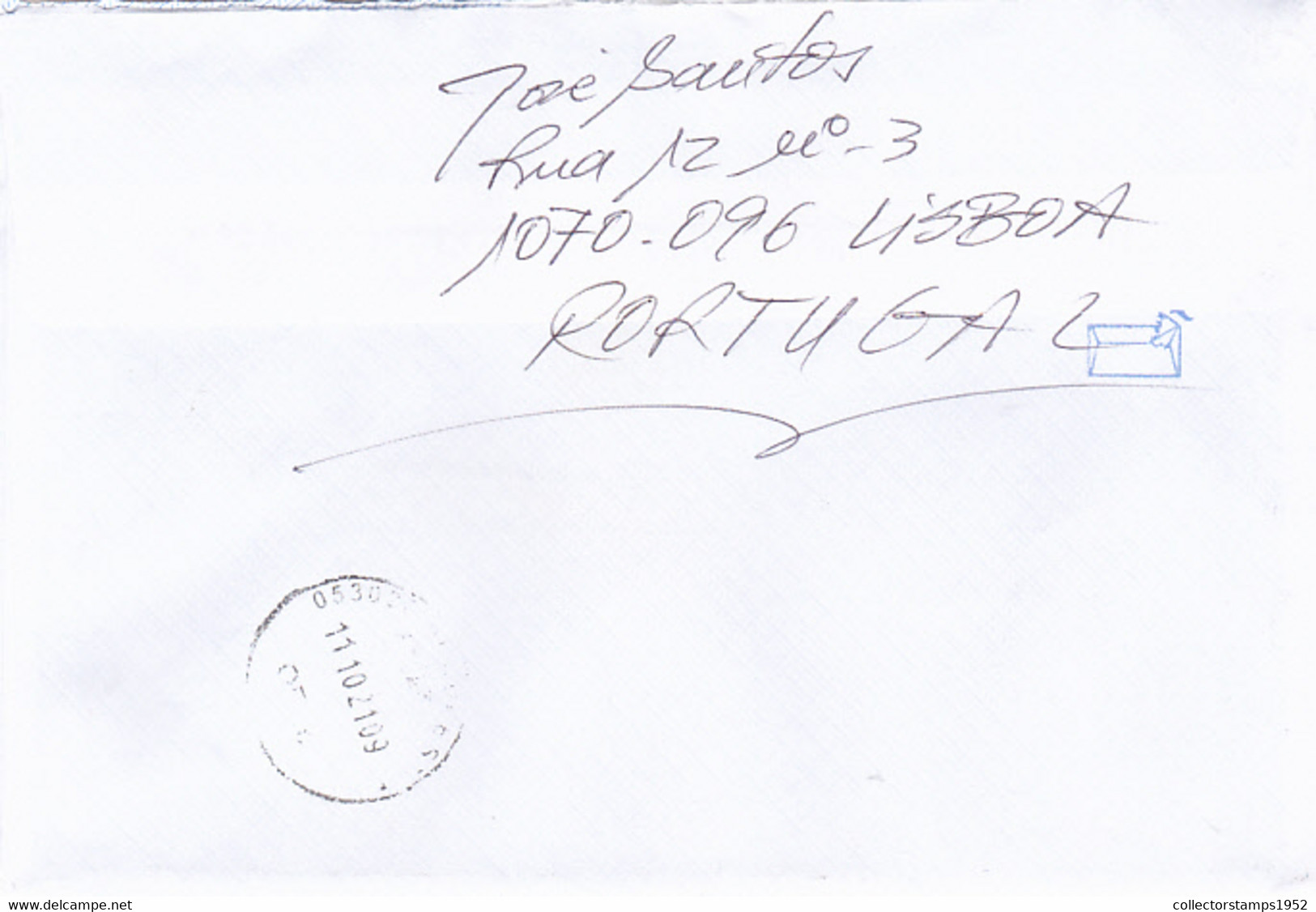 POST SERVICES, STAMP ON COVER, 2021, PORTUGAL - Lettres & Documents
