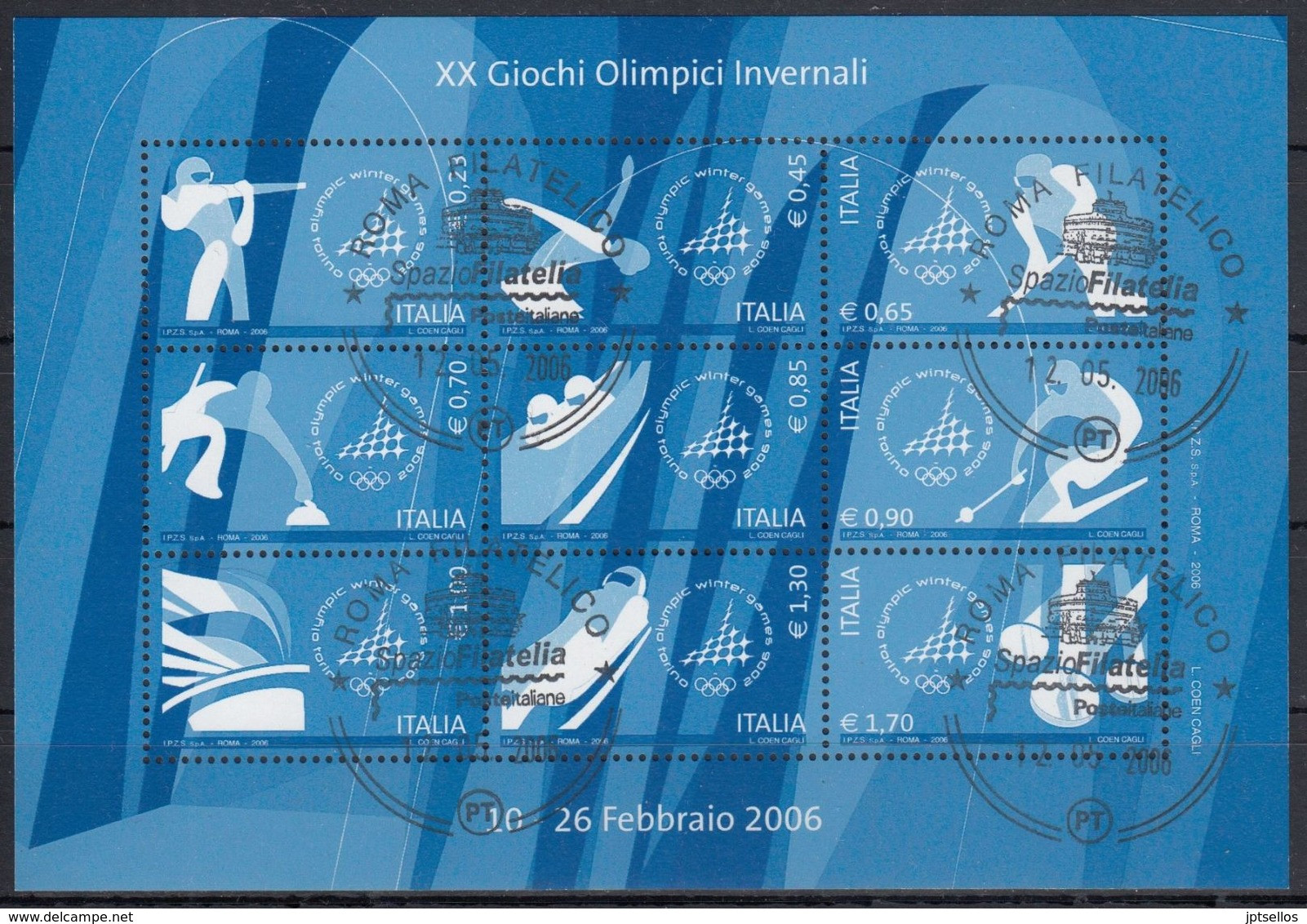ITALIA 2006 Nº HB-40 USADO - 2001-10: Afgestempeld