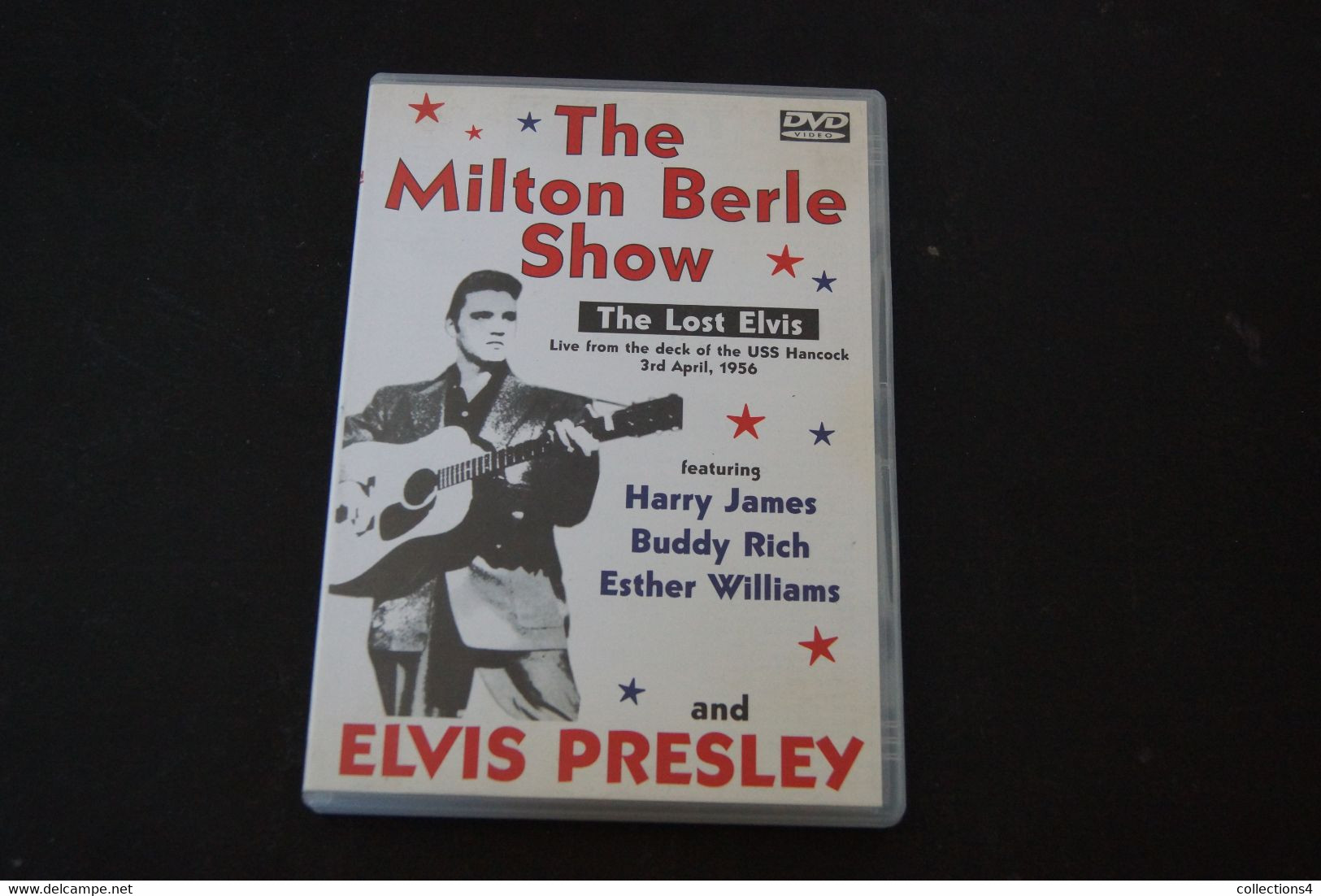 ELVIS PRESLEY THE MILTON BERLE SHOW LIVE APRIL 1956 DVD  VALEUR+ - DVD Musicaux