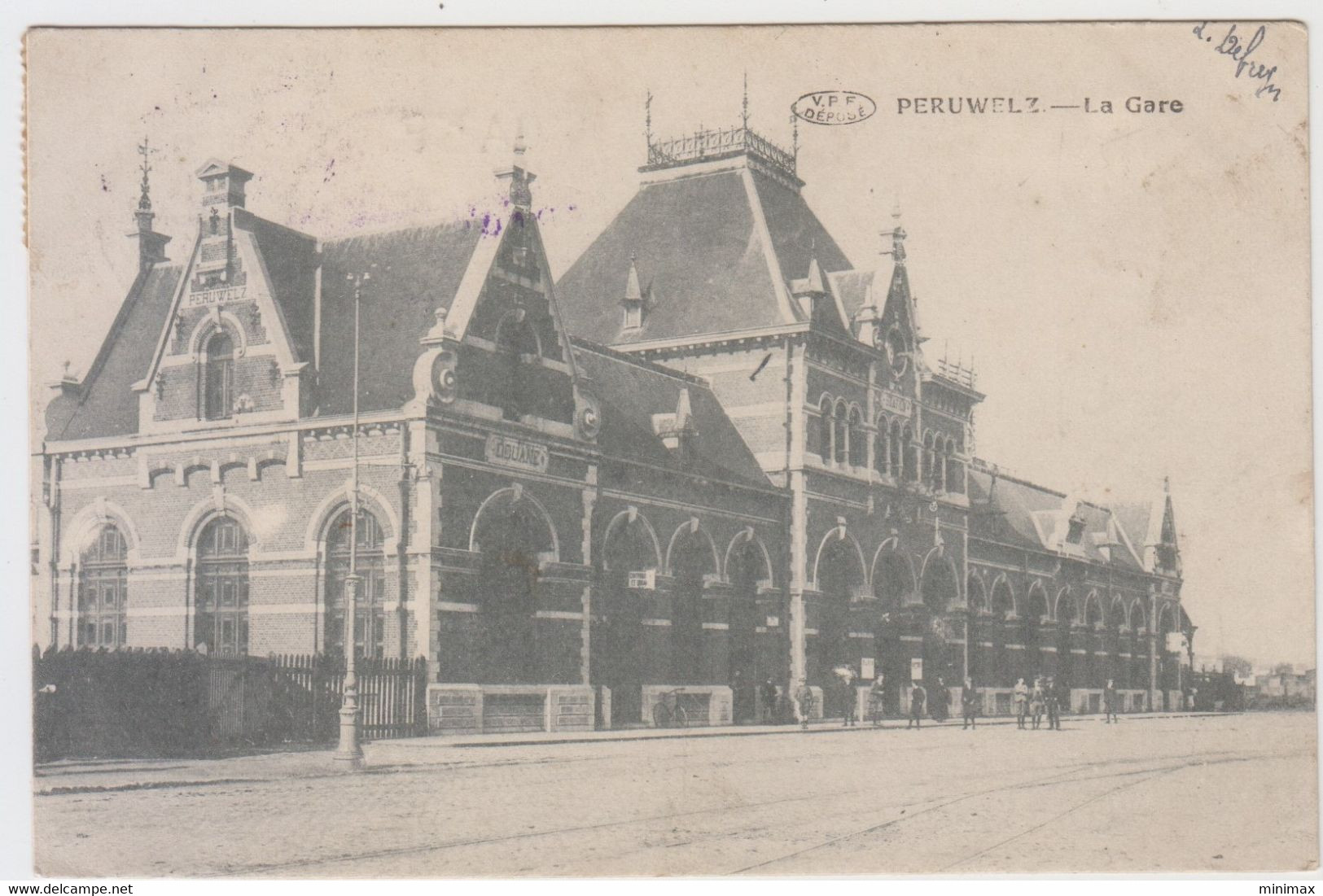 Péruwelz - La Gare - Cachet Militaire - Péruwelz