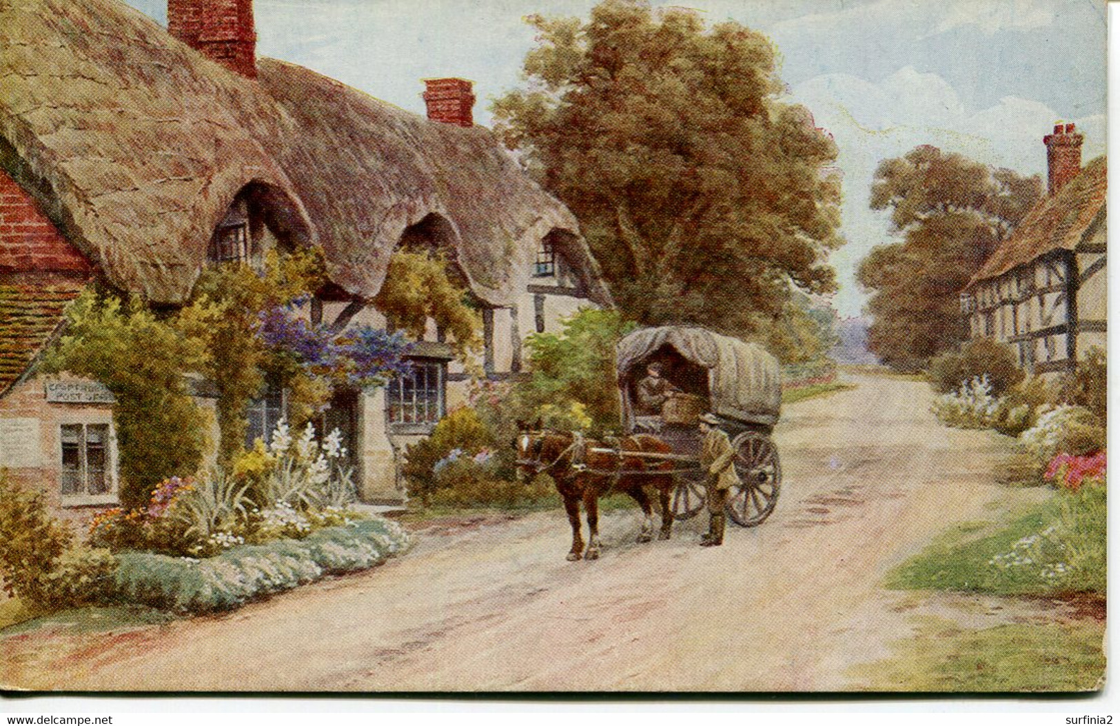 A R QUINTON - SALMON 911 - CROPTHORNE, WORCESTERSHIRE COTTAGES - Quinton, AR