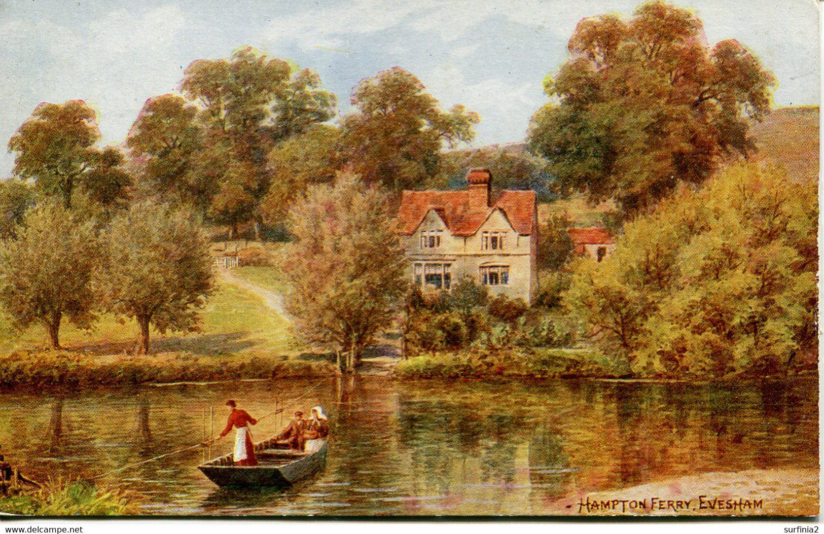 A R QUINTON - SALMON 1358 - HAMPTON FERRY, EVESHAM - Quinton, AR