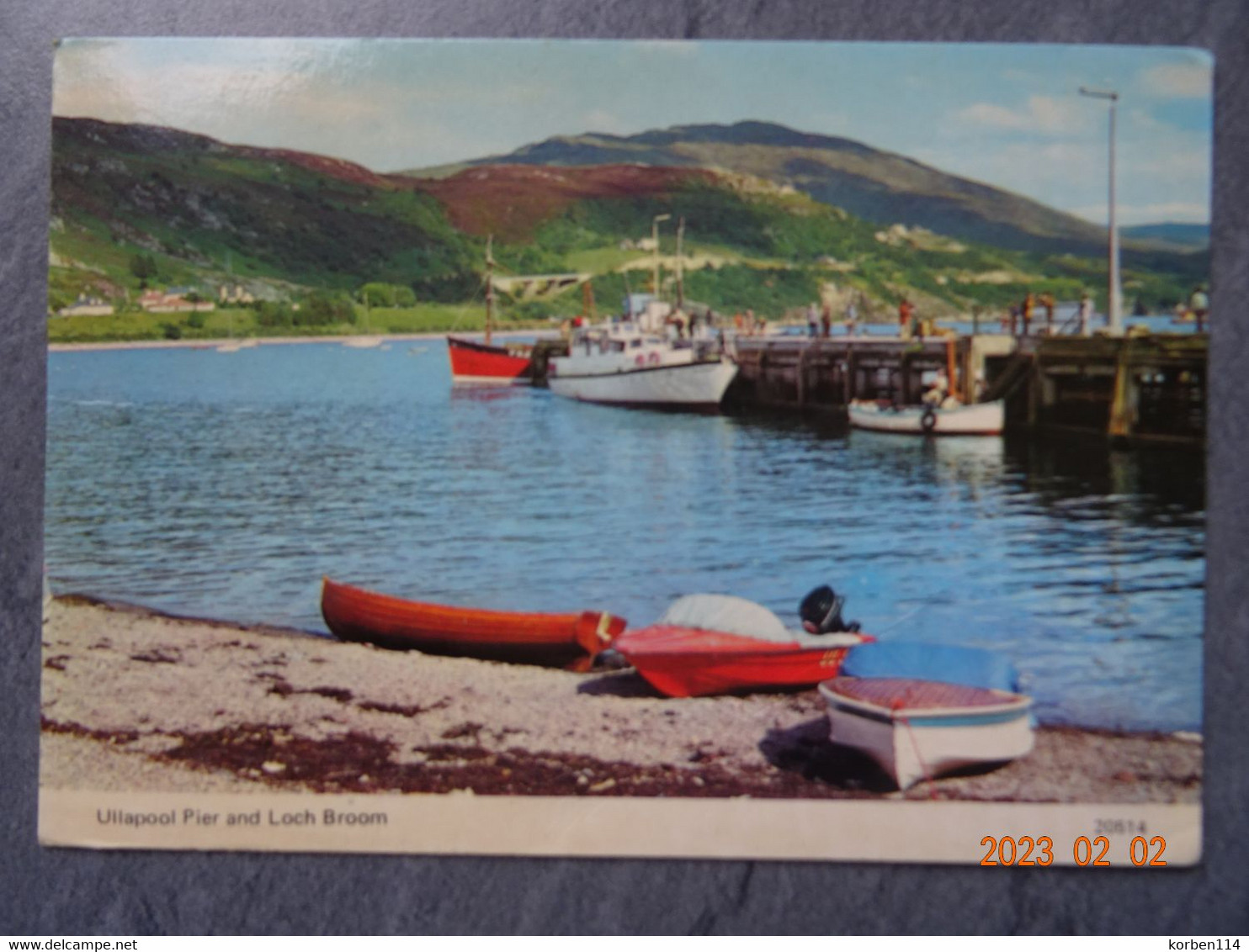 ULLAPOOL PIER AND LOCH BROOM - Ross & Cromarty