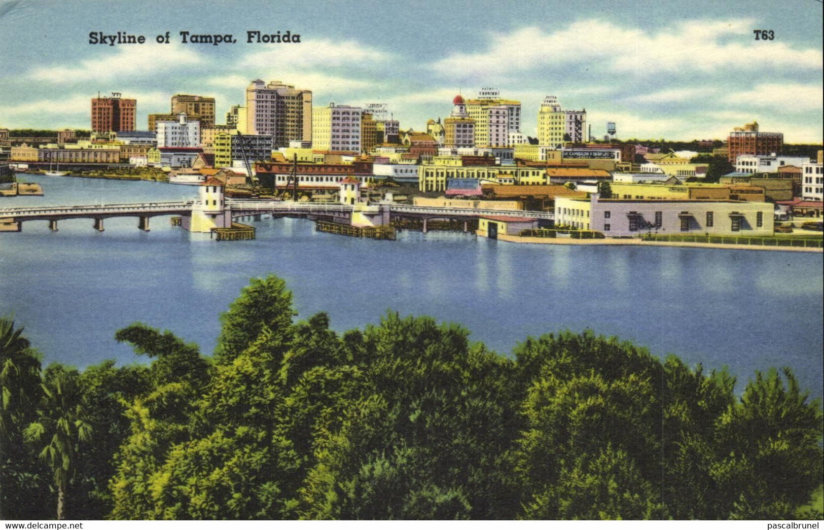 TAMPA - SKYLINE OF TAMPA - Tampa