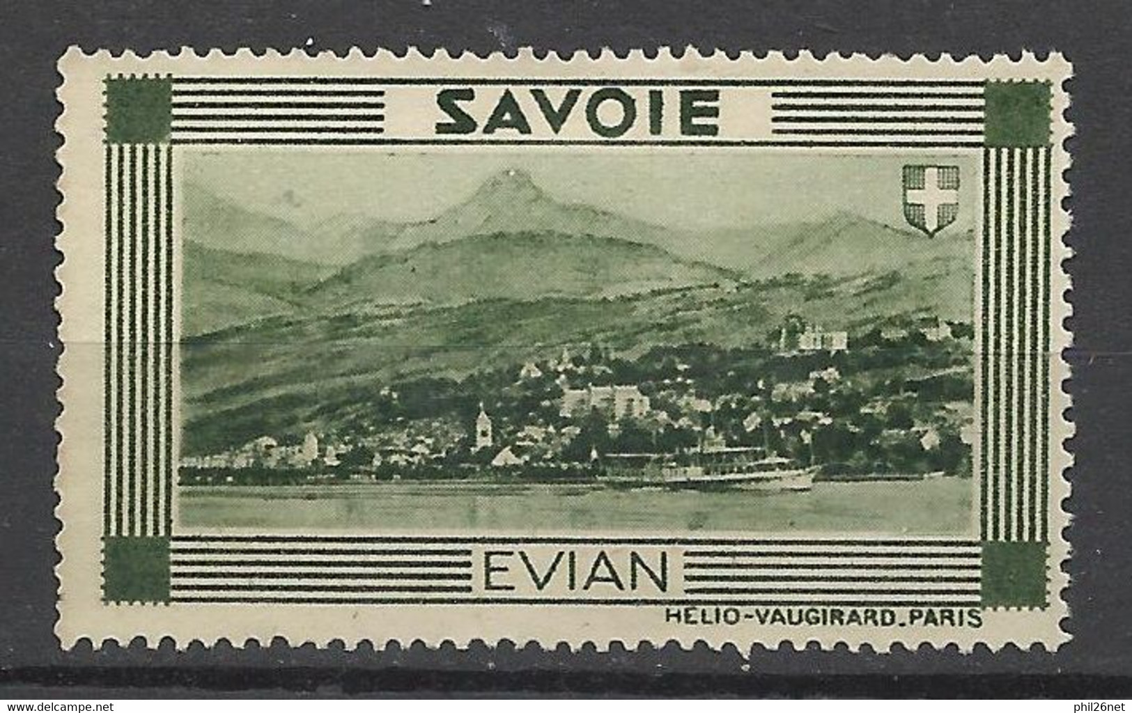 France Vignette HV Série   Savoie       Evian       Neuf ( * )   B/TB     Voir Scans      Soldes ! ! ! - Tourism (Labels)