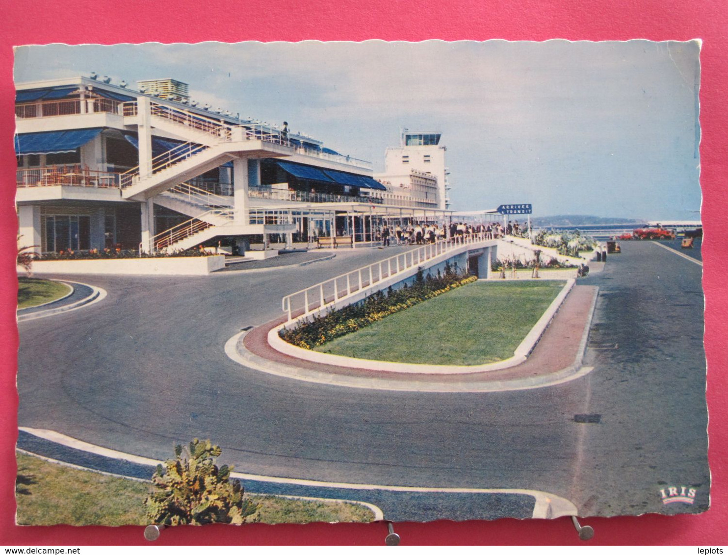 06 - Aéroport De Nice Côte D'Azur - 1961 - R/verso - Luchtvaart - Luchthaven