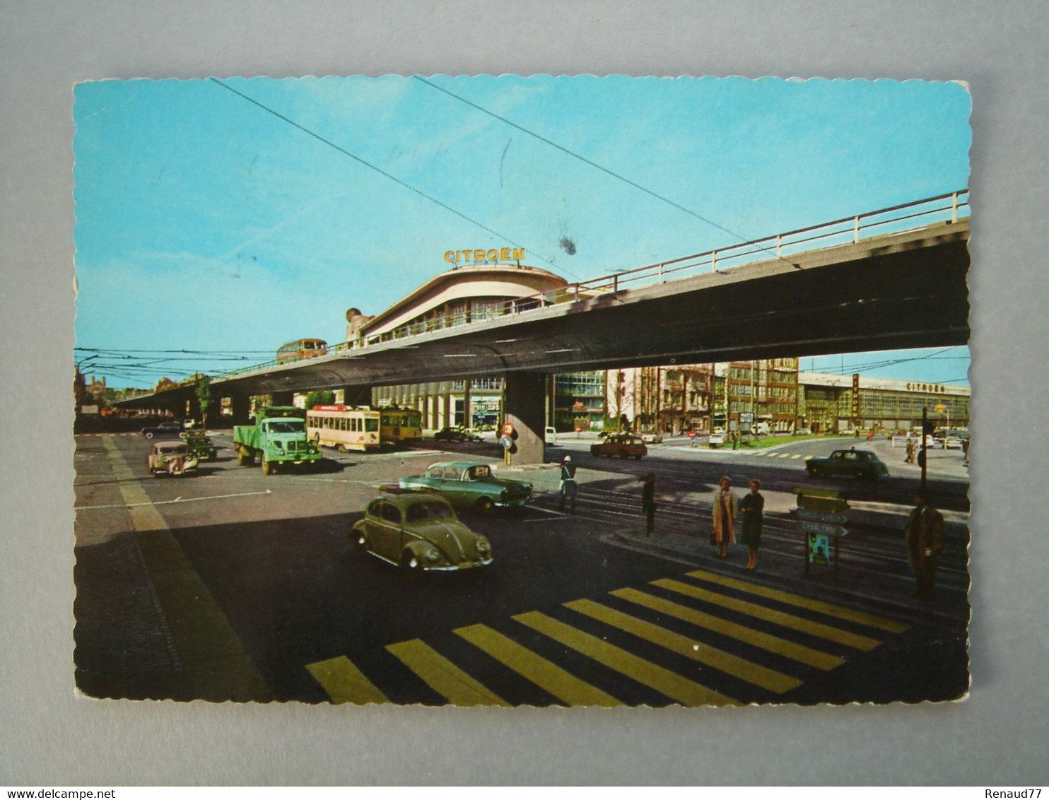 Bruxelles - Viaduc Vers L'autoroute Du Littoral - Nahverkehr, Oberirdisch