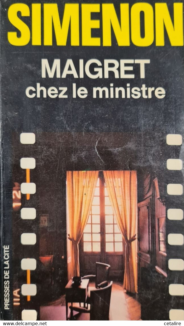 Maigret Chez Le Ministre Simenon +++BON ETAT+++ - Simenon