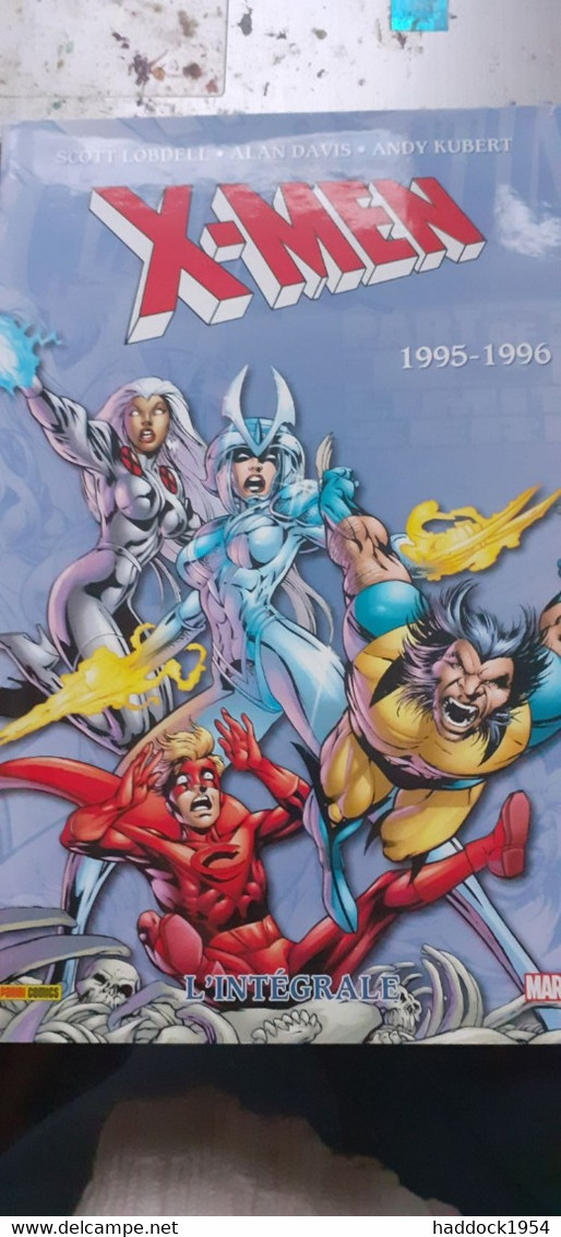 Intégrale Xmen 1995-1996 SCOTT LOBDELL ALAN DAVIS ANDY KUBERT Panini Comics 2021 - XMen