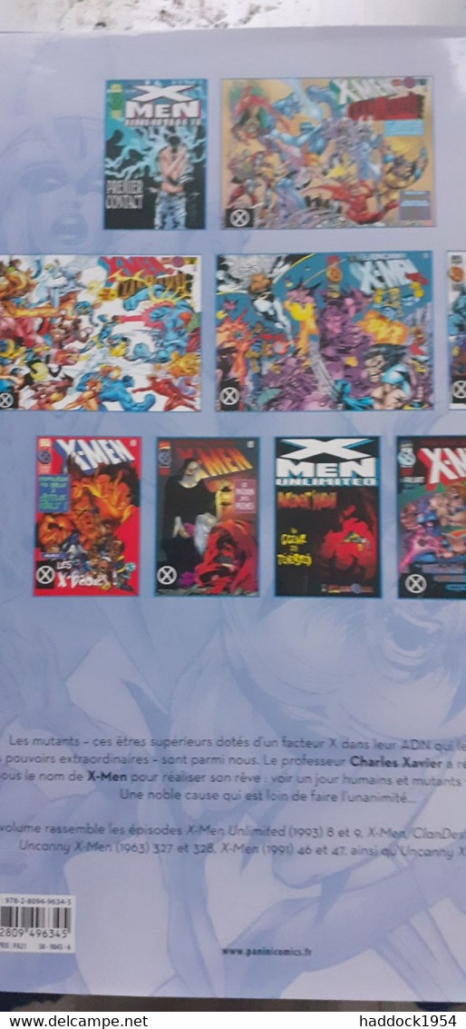 Intégrale Xmen 1995-1996 SCOTT LOBDELL ALAN DAVIS ANDY KUBERT Panini Comics 2021 - X-Men