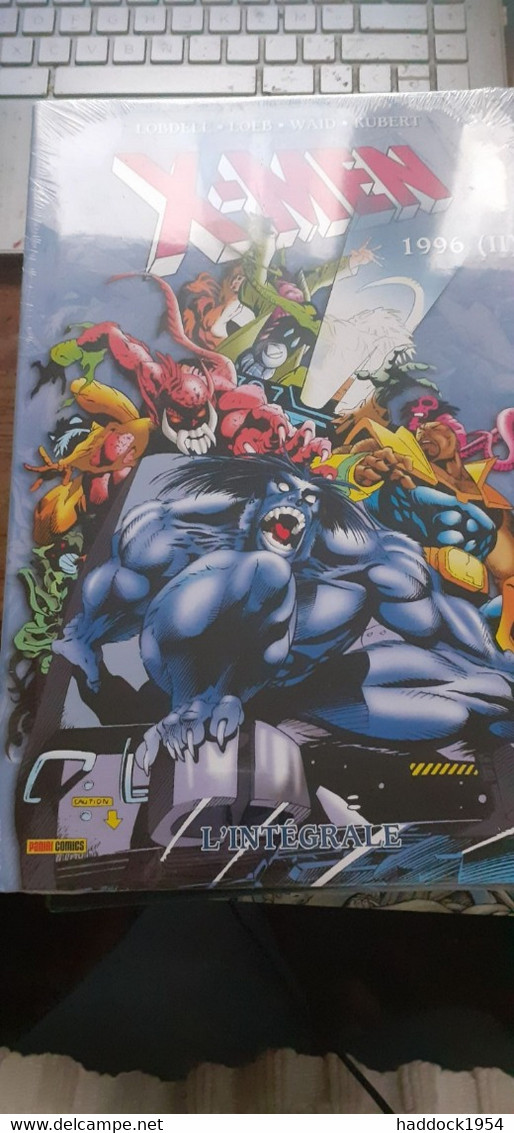 Intégrale Xmen 1996 (2) SCOTT LOBDELL LOEB WAID ANDY KUBERT Panini Comics 2022 - XMen