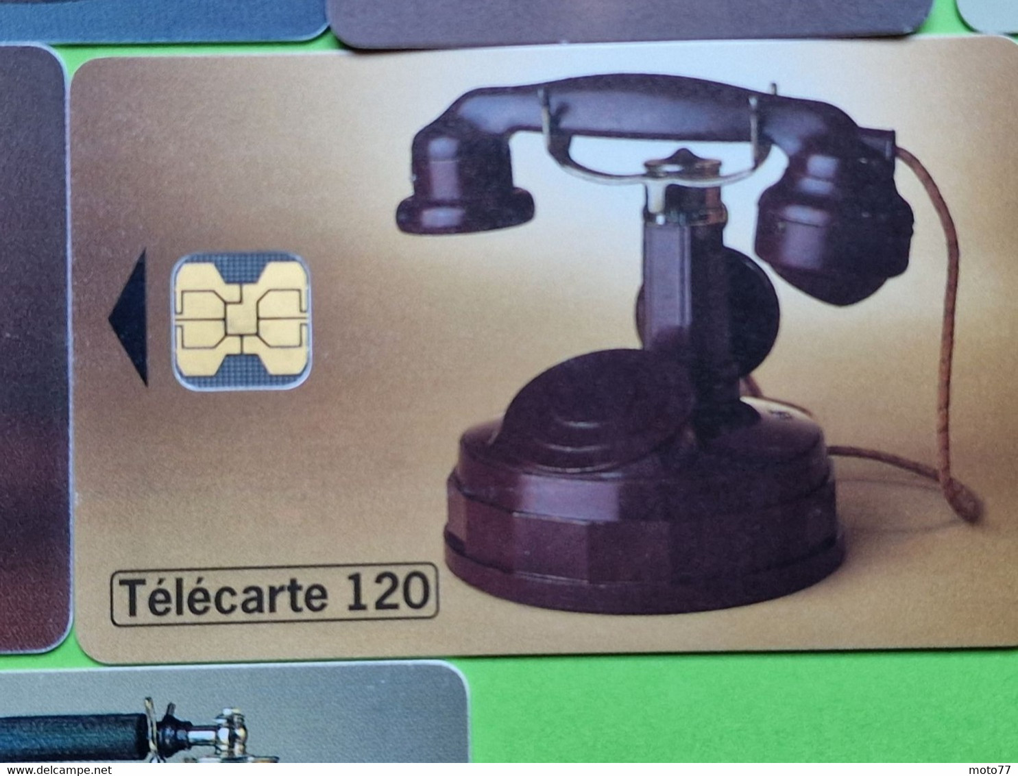 Lot série des 23 cartes téléphonique de France - VIDE - Télécarte Cabine téléphone - Histoire COMBINES de TÉLÉPHONE 1998