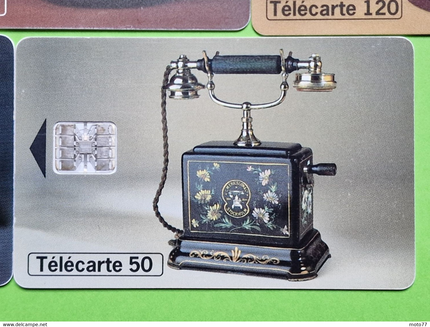 Lot série des 23 cartes téléphonique de France - VIDE - Télécarte Cabine téléphone - Histoire COMBINES de TÉLÉPHONE 1998