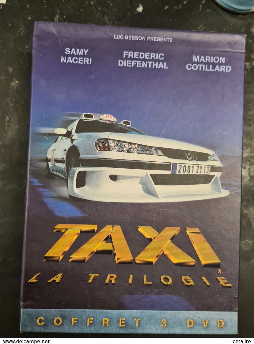 Coffret 3 Dvd La Trilogie Taxi +++COMME NEUF+++ - Komedie