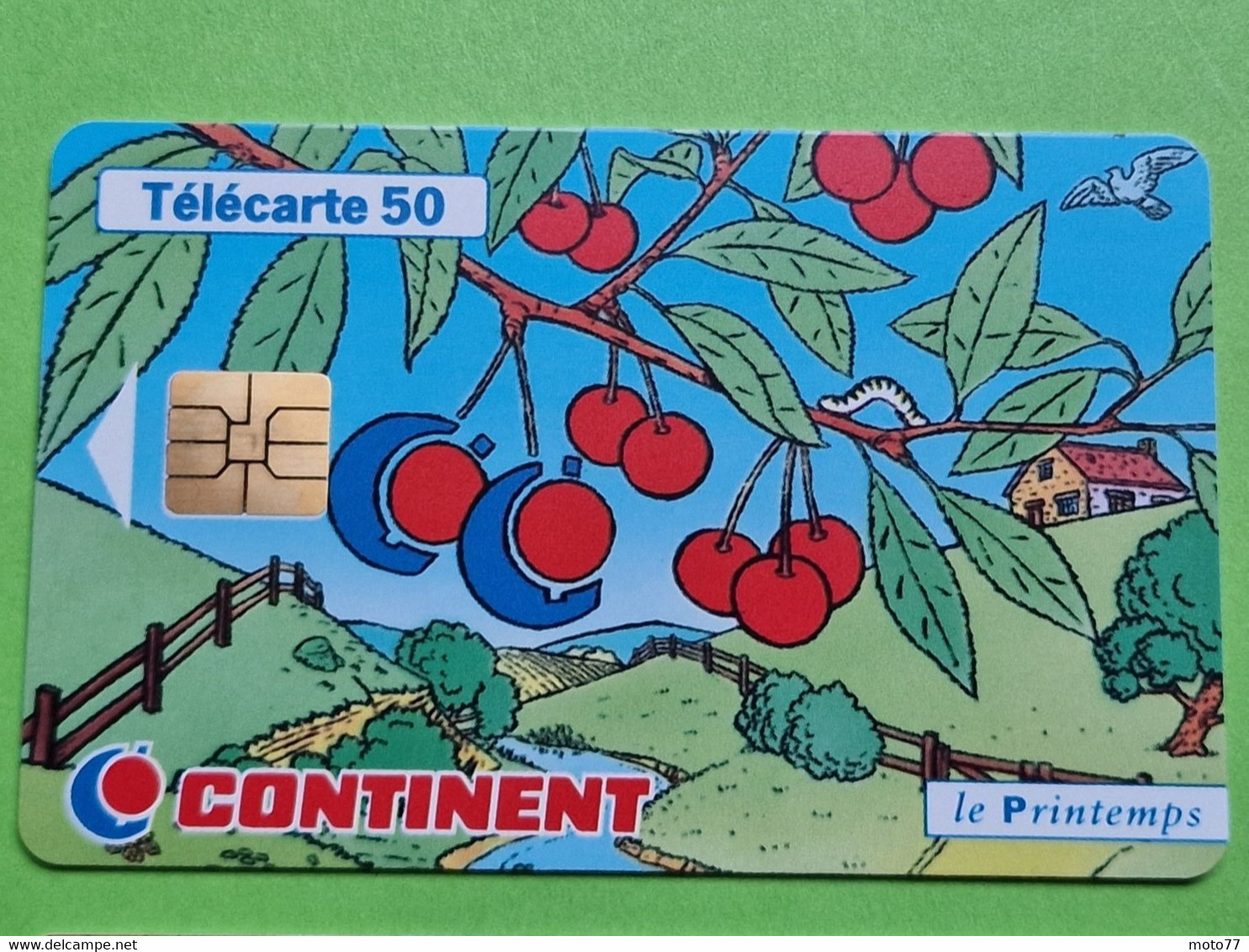 Lot Série Des 4 Cartes Téléphonique De France - VIDE - Télécarte Cabine Téléphone - CONTINENT - Les 4 Saisons - 1997 98 - Seasons