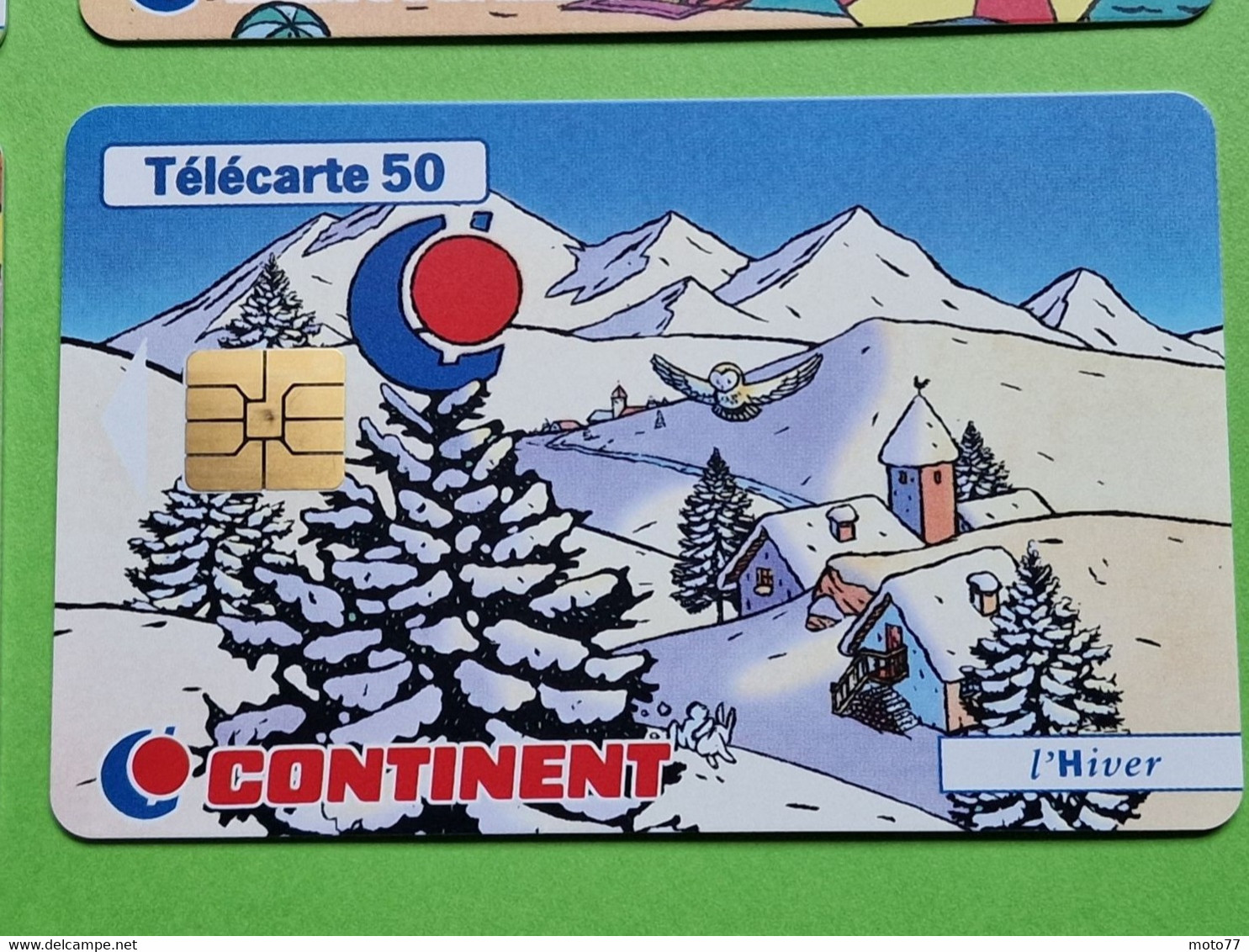 Lot Série Des 4 Cartes Téléphonique De France - VIDE - Télécarte Cabine Téléphone - CONTINENT - Les 4 Saisons - 1997 98 - Seasons