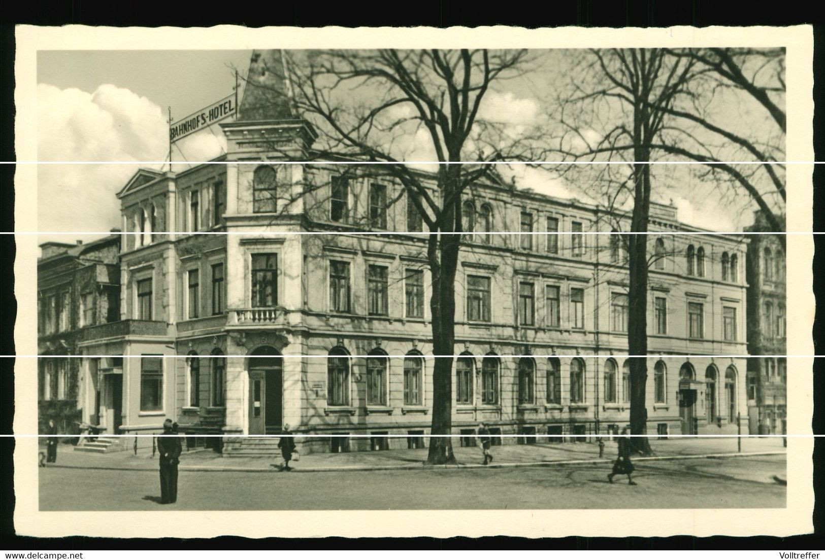 Orig. Foto AK Um 1945 ?  Bahnhofshotel Bahnhofs Hotel Itzehoe Besitzer Werner Fuchs - Itzehoe