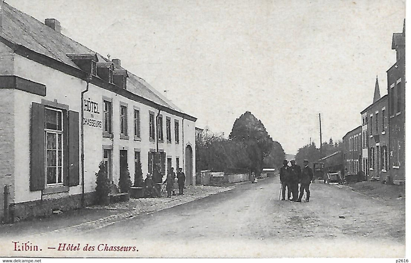 BELGIQUE -  LIBIN -  1910 -  HOTEL DES CHASSEURS - Libin