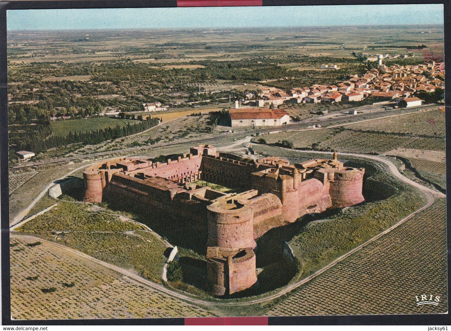 66 - Le Château Fort De Salses - Vue Du Ciel - Salses