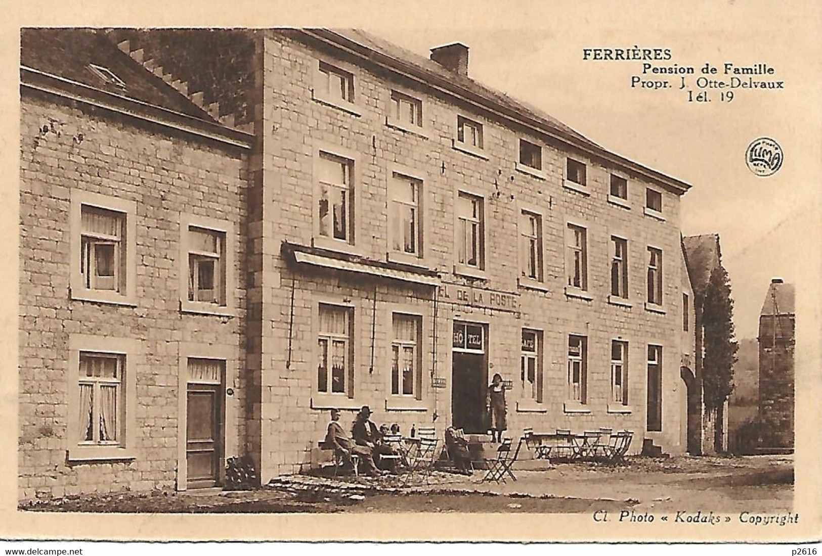 BELGIQUE - FERRIERES - HOTEL DE LA POSTE - Ferrières