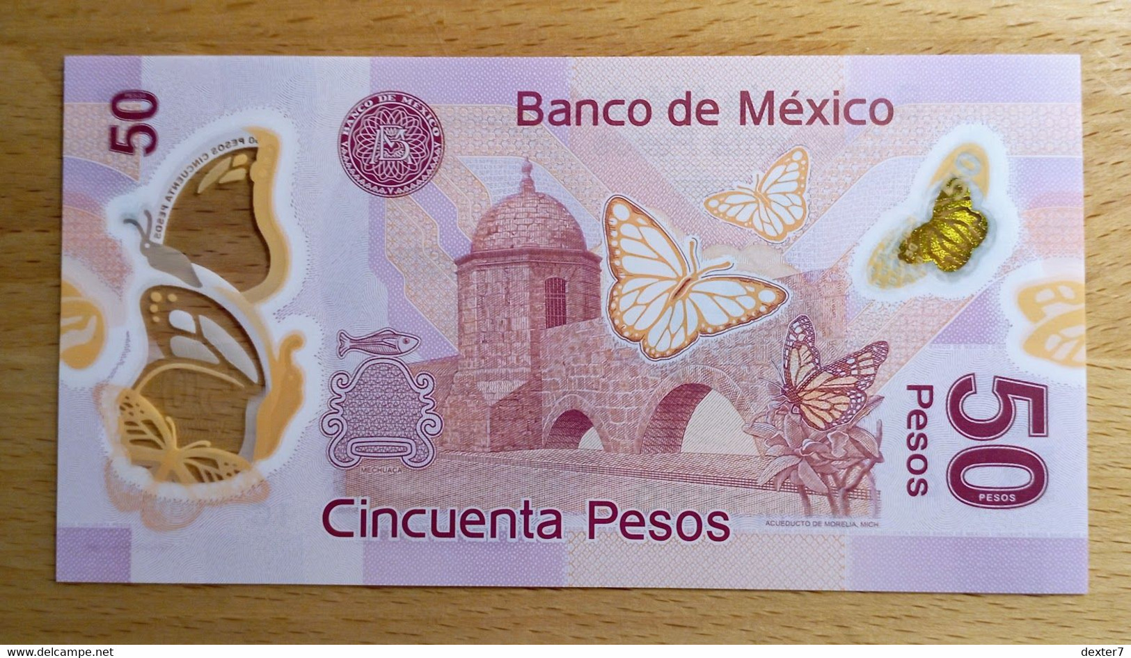 Mexico 50 Pesos UNC 2012 Messico Polymer C Series - Mexico