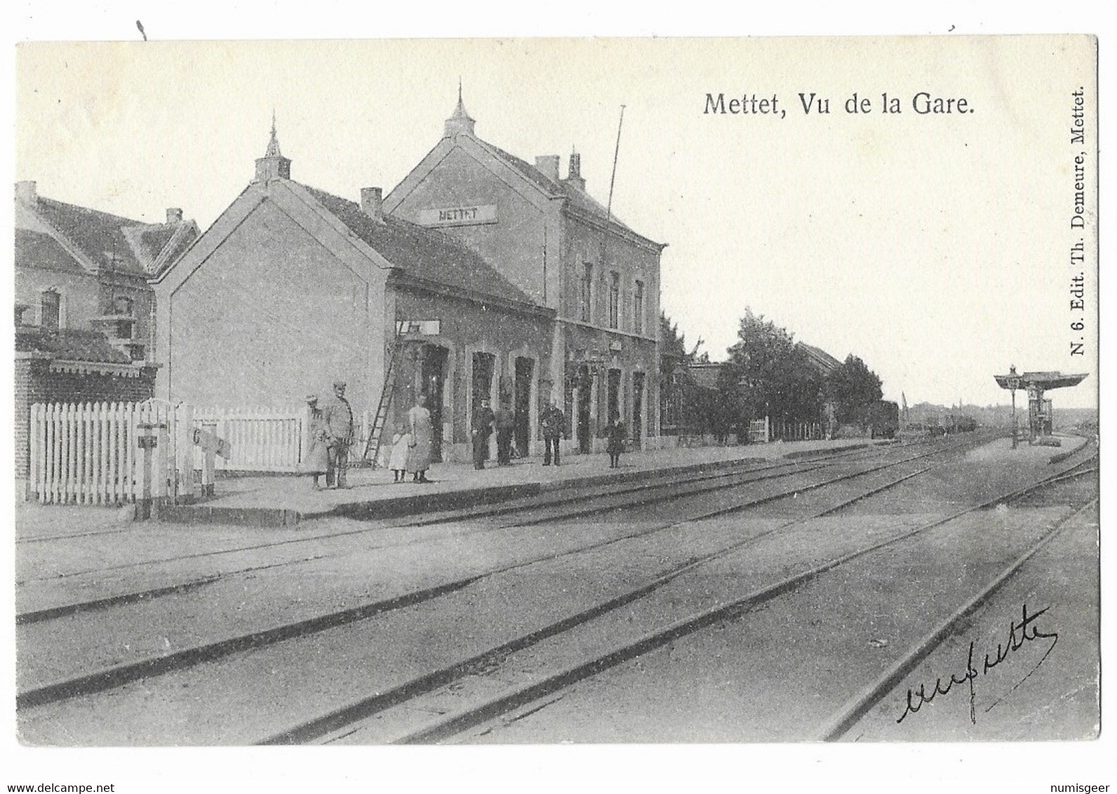 METTET, Vu De La Gare - Mettet