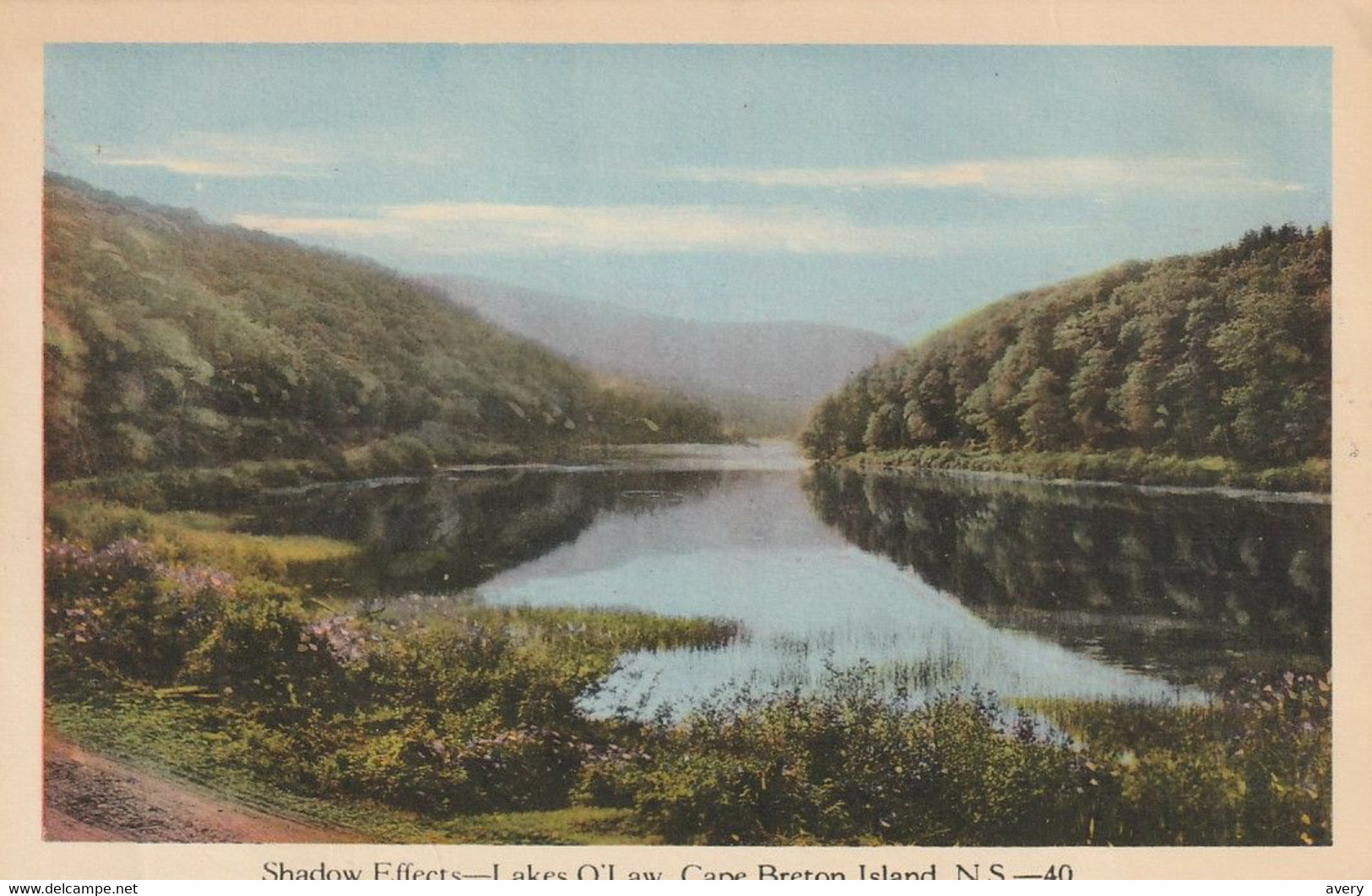 Shadow Effects - Lakes O'Law, Cape Breton Island, Nova Scotia - Cape Breton