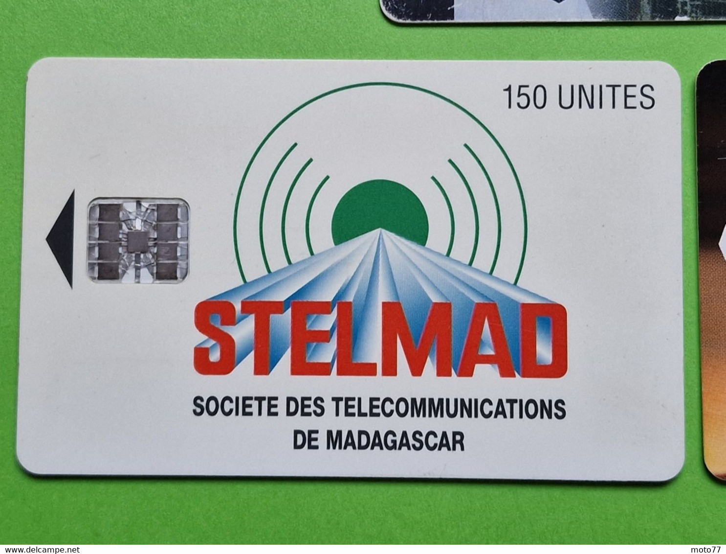 Lot 6 Cartes Téléphonique MADAGASCAR - VIDE - Télécarte Cabine Téléphone - Affaires Stelmad Sat Eclipse 2001 1999 - Madagascar