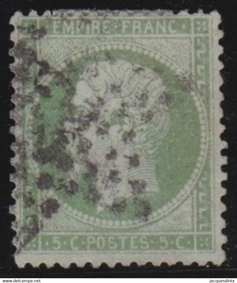 France   .   Y&T   .     20     .     O    .   Oblitéré - 1862 Napoléon III