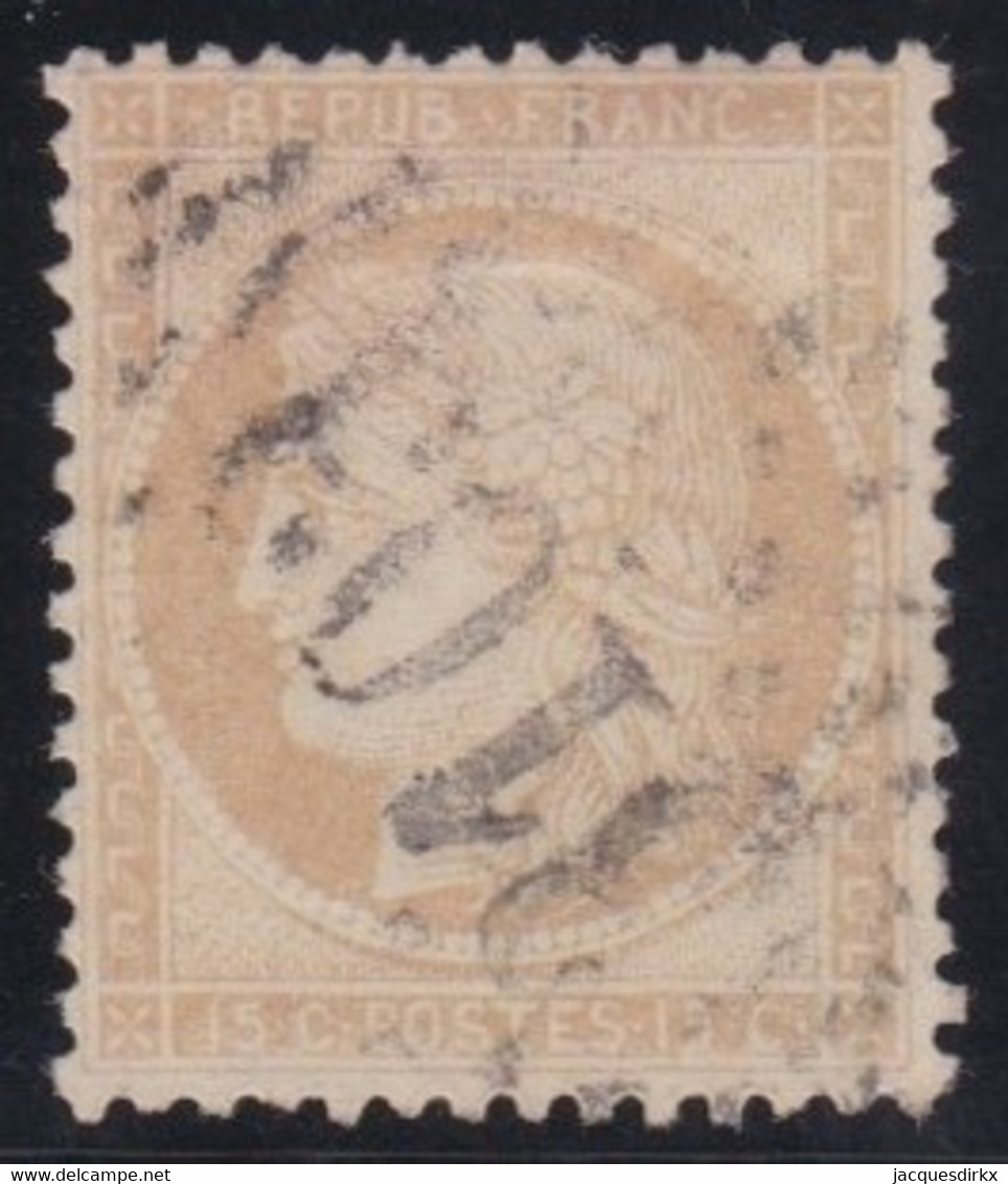 France   .   Y&T   .    59    .     O    .   Oblitéré - 1871-1875 Cérès