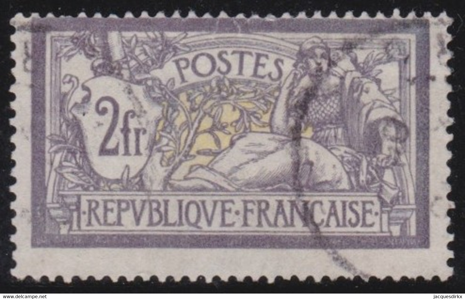 France   .   Y&T   .     122  (2 Scans)   .       O    .   Oblitéré - Gebraucht