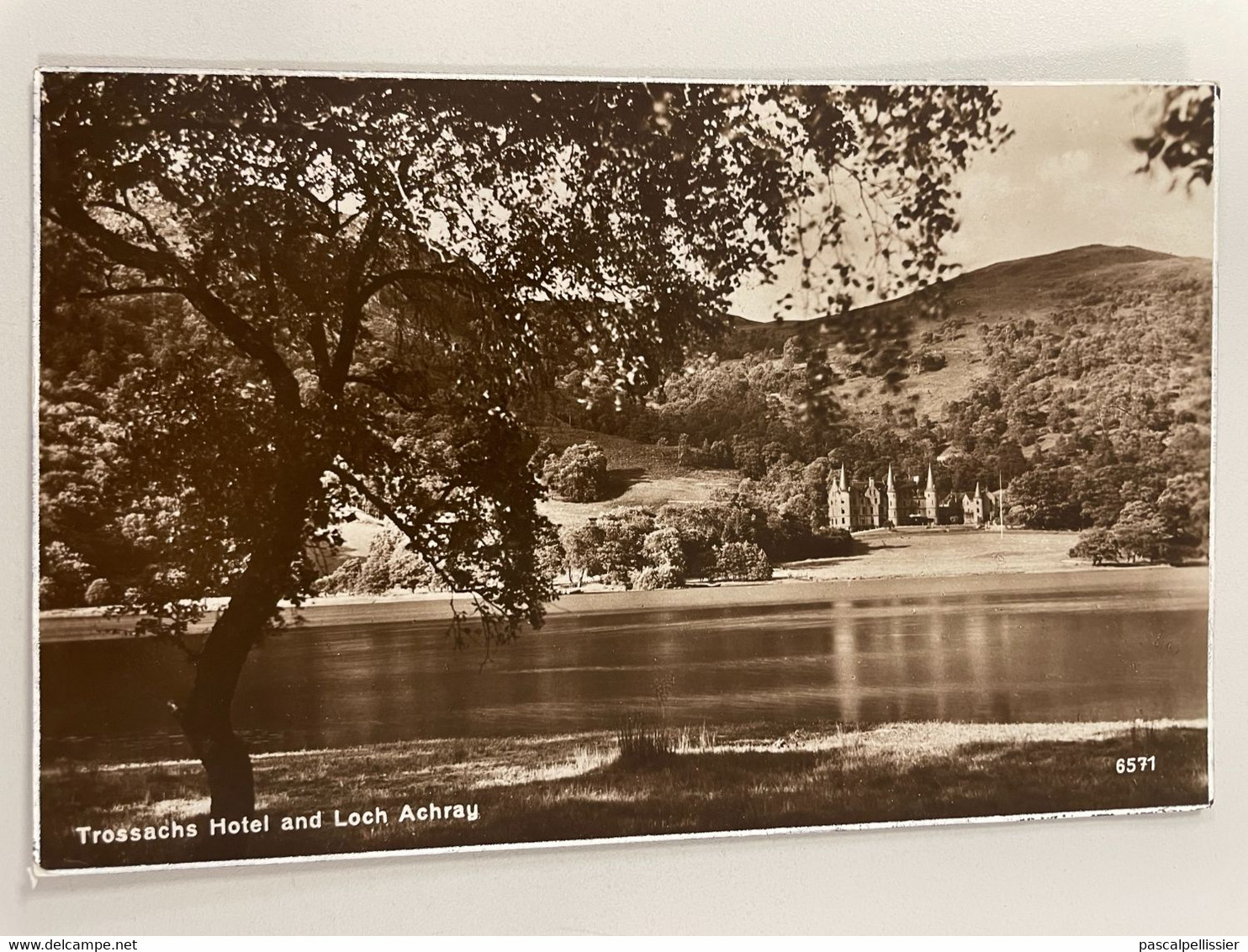 CPA - ROYAUME UNI - ECOSSE - Trossach Hotel And Loch Achray - Stirlingshire