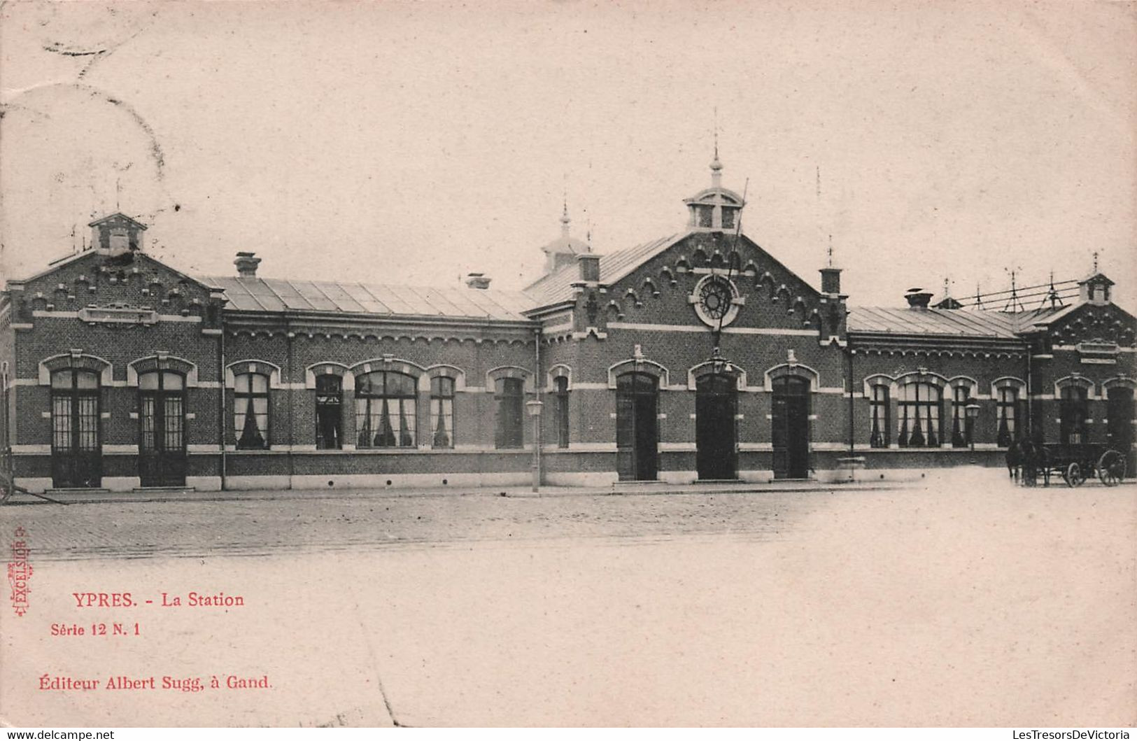 Ypres - La Station - BELGIQUE -  Edit Albert Sugg - Carte Postale Ancienne - Ieper