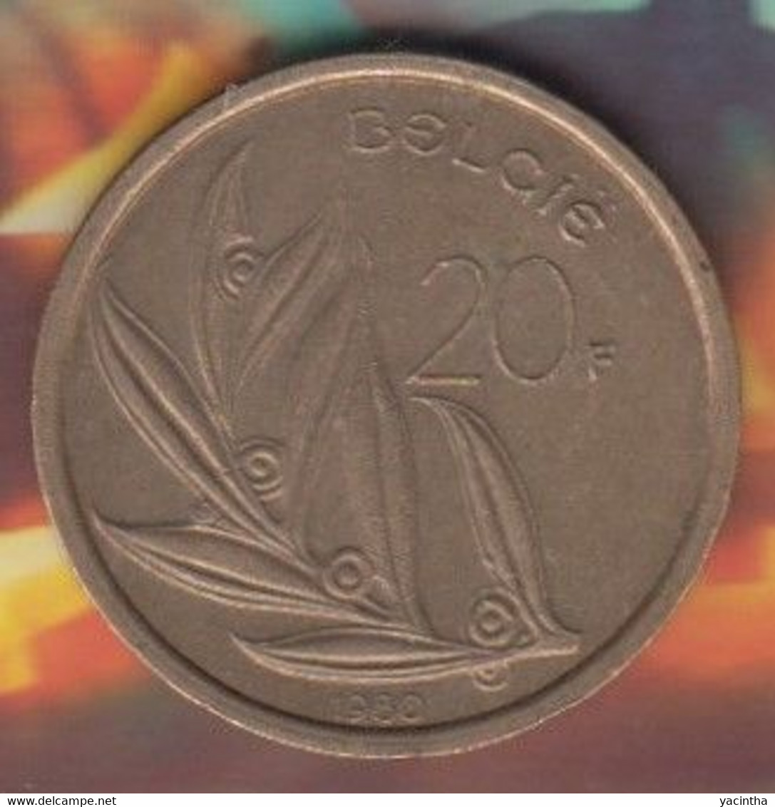 @Y@  België   20 Frank  1980     (4932) - 20 Francs