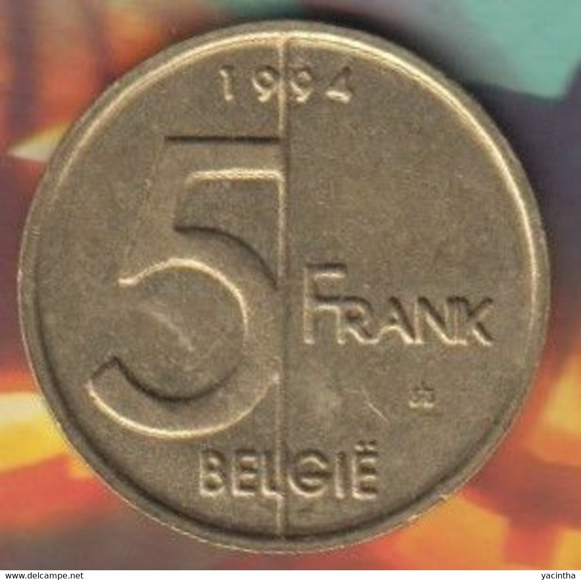 @Y@  België   5 Frank  1994     (4936) - 20 Frank