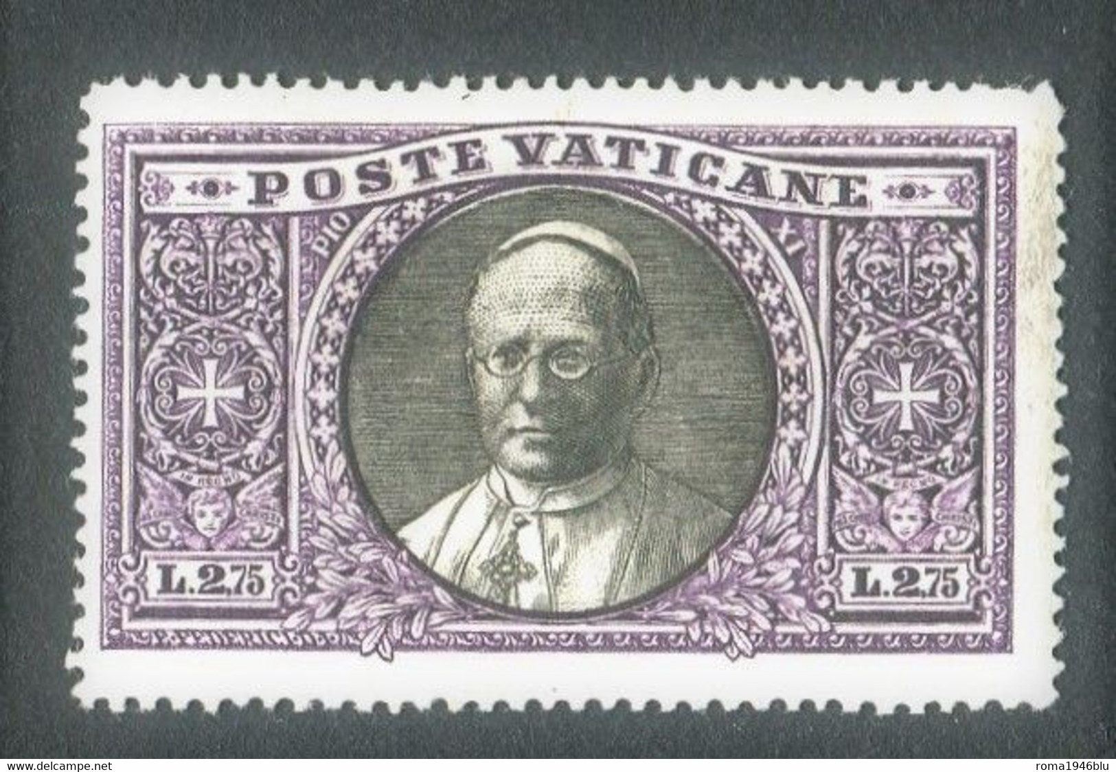 VATICANO 1933 GIARDINI E MEDAGLIONI 2,75 LIRE * GOMMA ORIGINALE - Unused Stamps