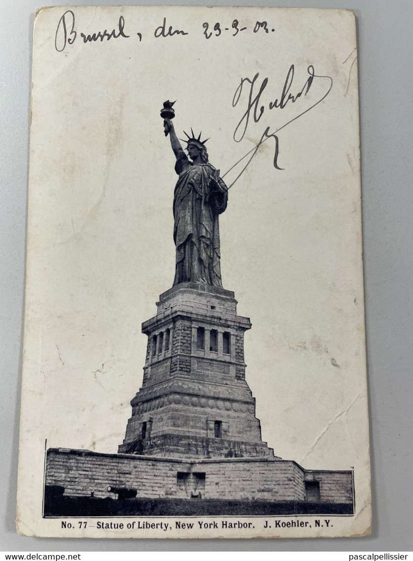 CPA - ETATS UNIS - NEW YORK - Statue De La Liberté - 1903 - Statue Of Liberty