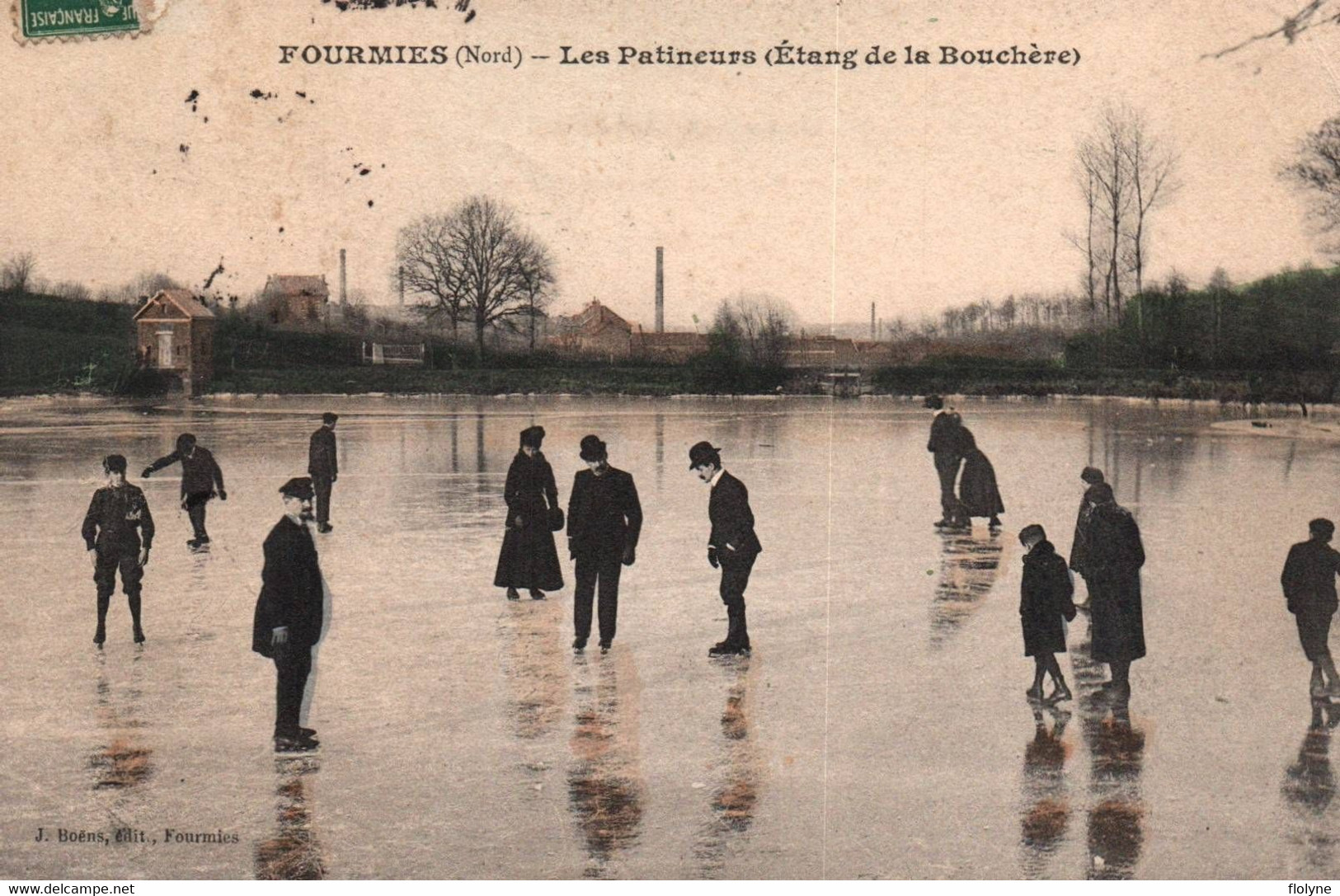 Fourmies - Les Patineurs - étang De La Bouchère - Patinage Artistique - Patin à Glace Patinoire - Fourmies