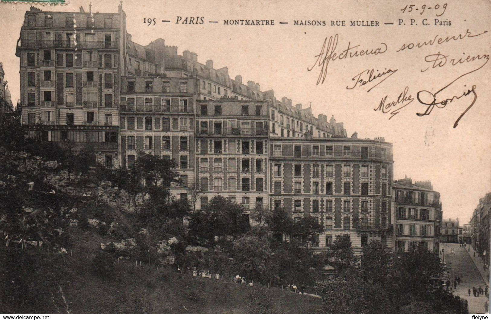 Paris - 18ème Arrondissement - Montmartre - Maisons Rue Muller - Arrondissement: 18