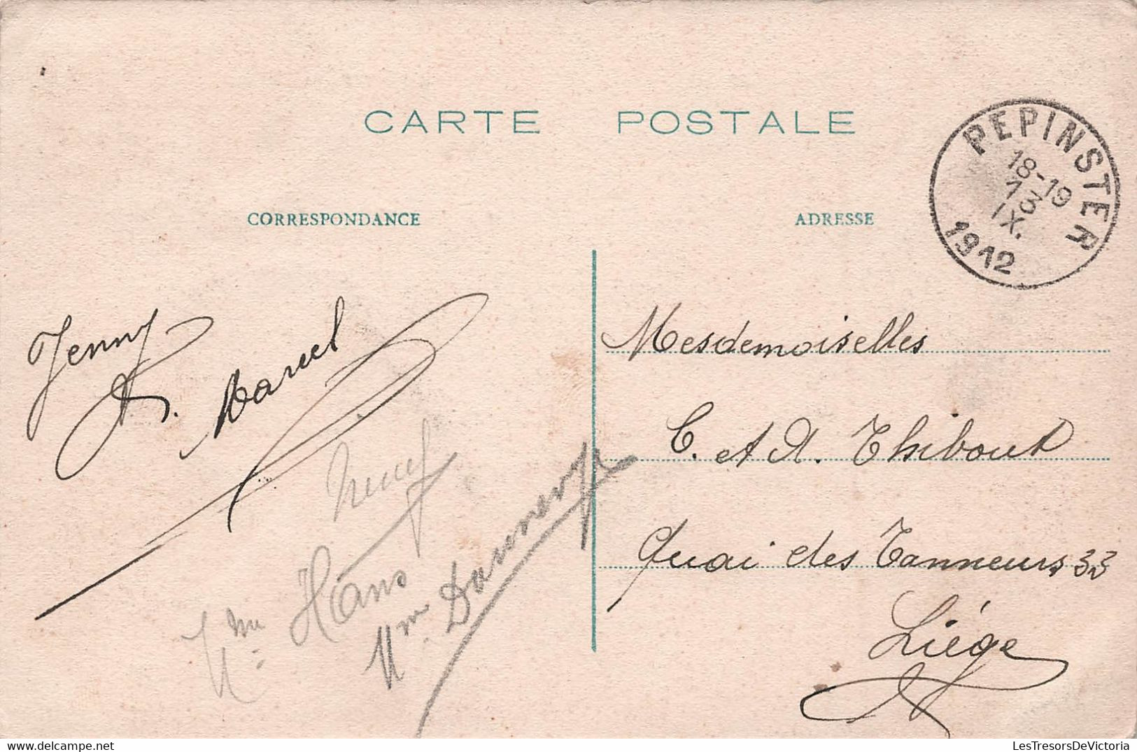 Pepinster - La Gare Exterieur - Emile Dumont Editeur - BELGIQUE - Carte Postale Ancienne - Pepinster