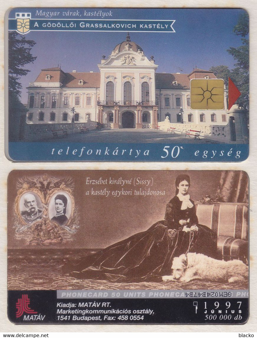 Hungary - 1997 - Castle Serie - 5 Diff Dbz23 - Arenden & Roofvogels